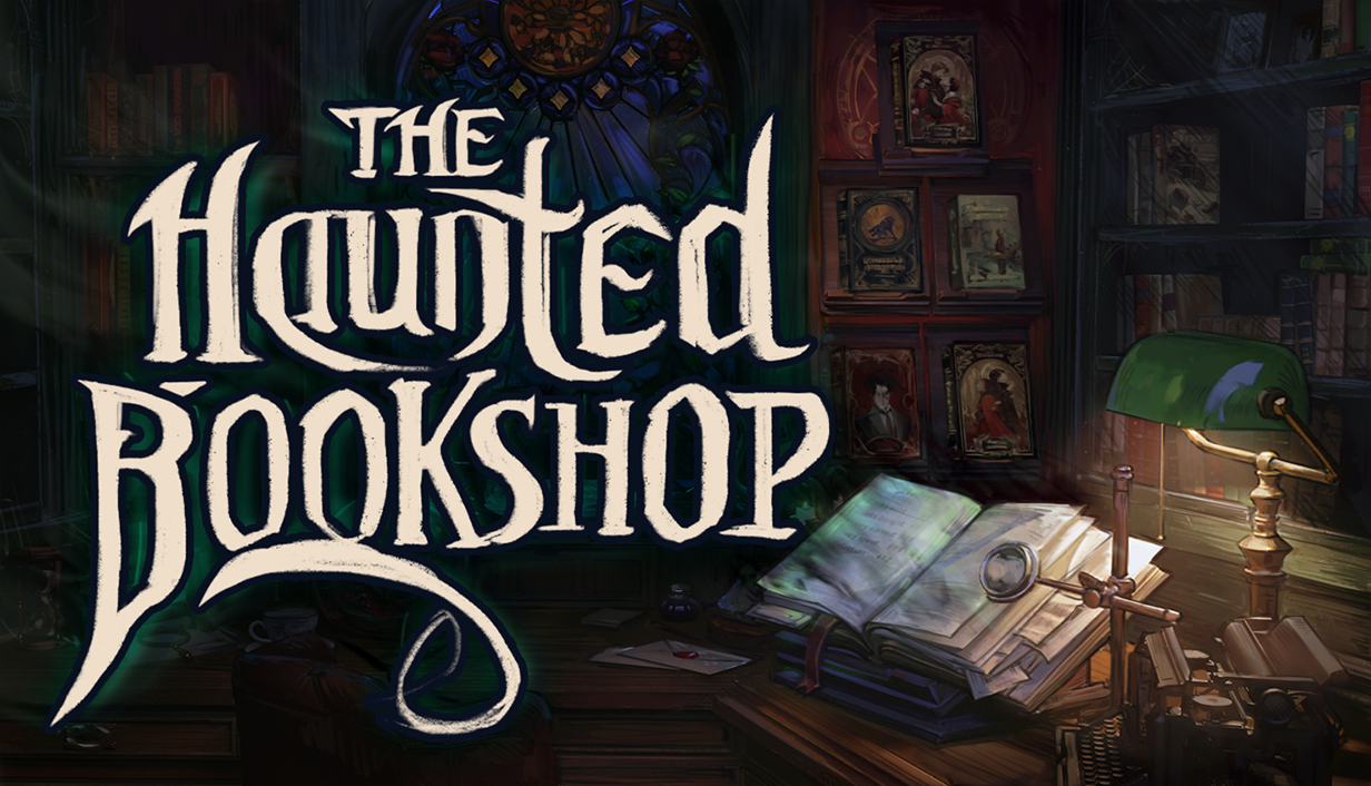 The Haunted Bookshop - Key Art